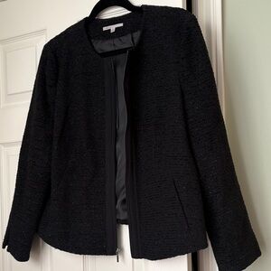 GAP Black Textured Women's Blazer